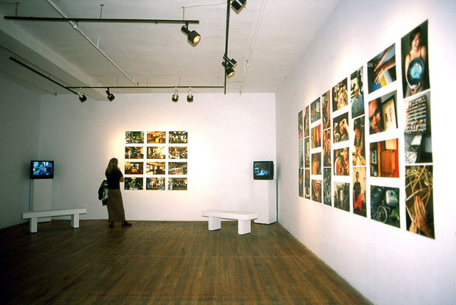 Exposition photographique in situ à la Galerie Clark de Montréal, résidence d´artiste pour le Mois de la photo à Montréal