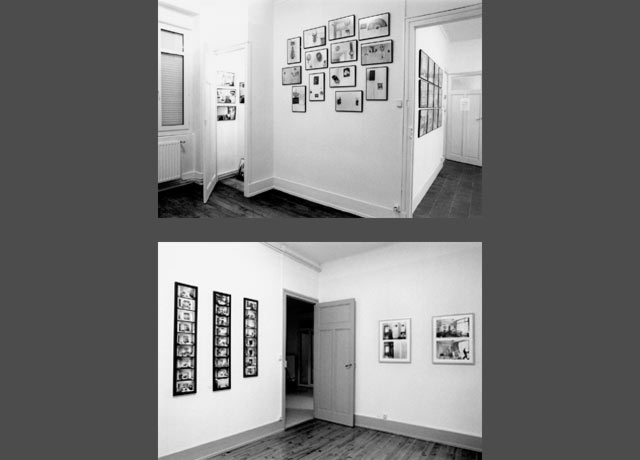 installation photographique in situ dans deux appartements, résidence d´artiste pour la ville de Villeurbanne