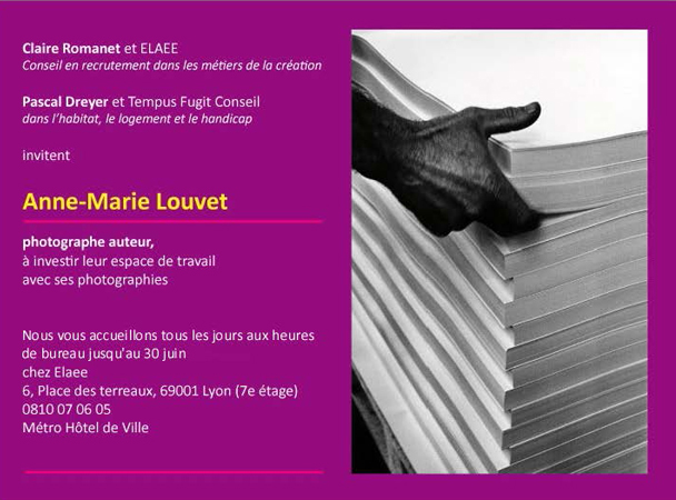 Exposition à Lyon Anne-Marie Louvet photographe