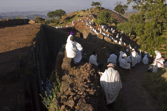 Lalibela en Ethiopie par Anne-Marie Louvet photographe