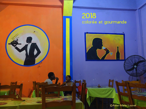 Photographie prise en Haïti, voeux 2018 d'Anne-Marie Louvet