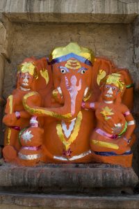 Ganesh à Chittorgarh en Inde par Anne-Marie Louvet photographe