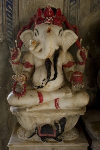 Ganesh à Nawalgarh en Inde par Anne-Marie Louvet photographe