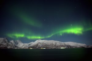 Aurores boréales en Norvège par Anne-Marie Louvet phtographe