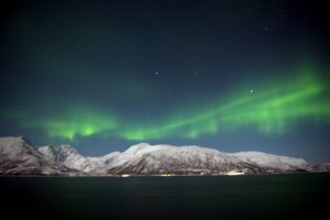 Aurores boréales en Norvège par Anne-Marie Louvet photographe